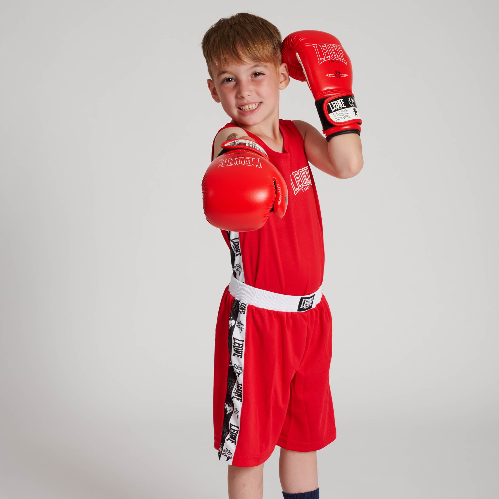 ICONIC JR BOXING SINGLET
