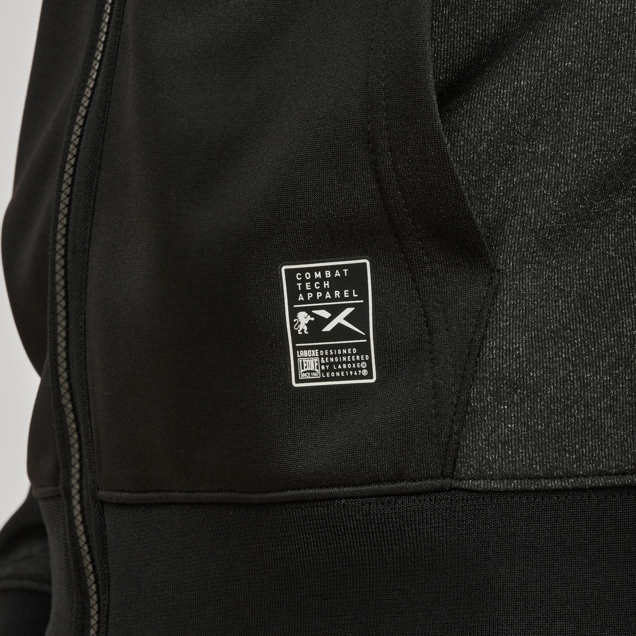 MELANGE HOODED SWEATSHIRT