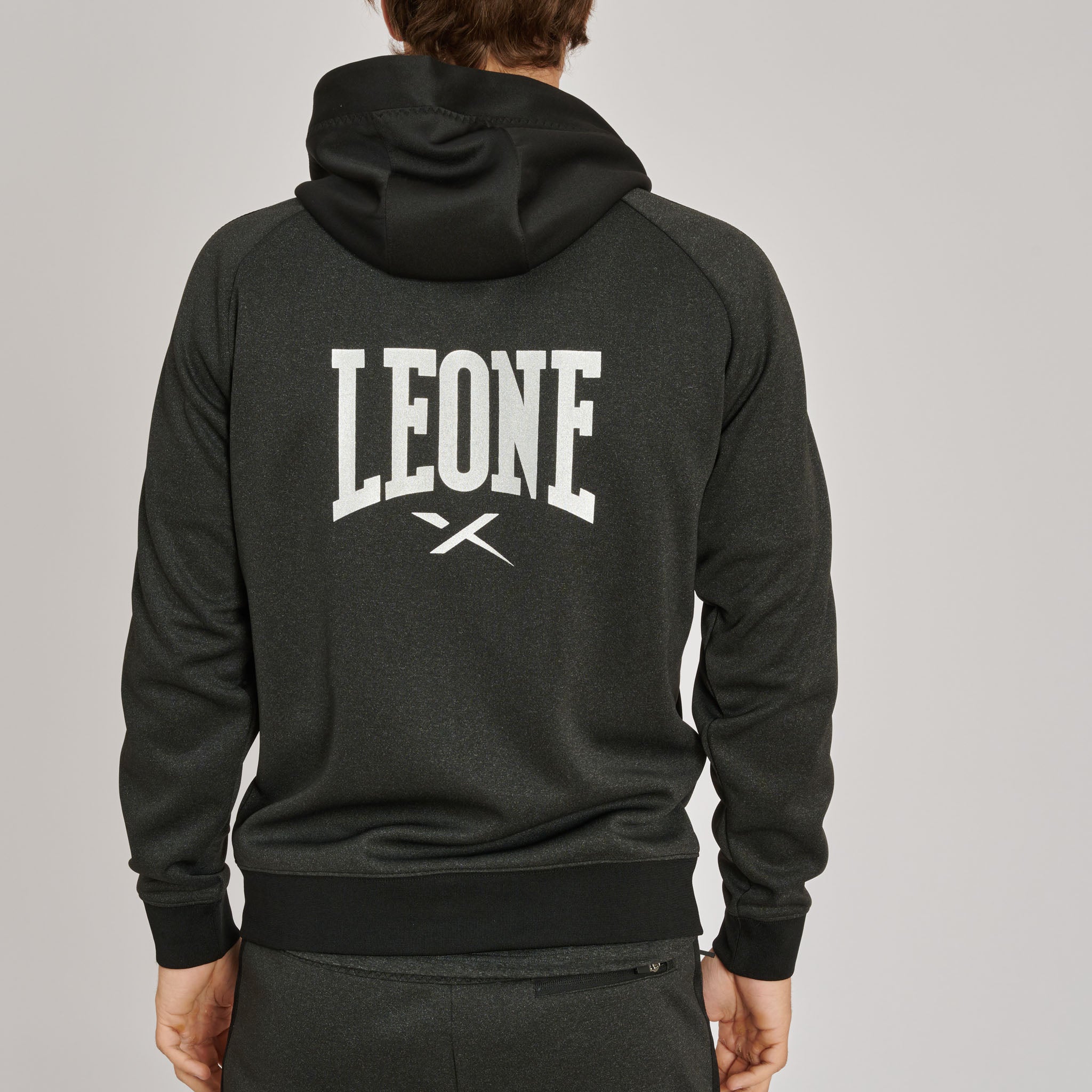 MELANGE HOODED SWEATSHIRT