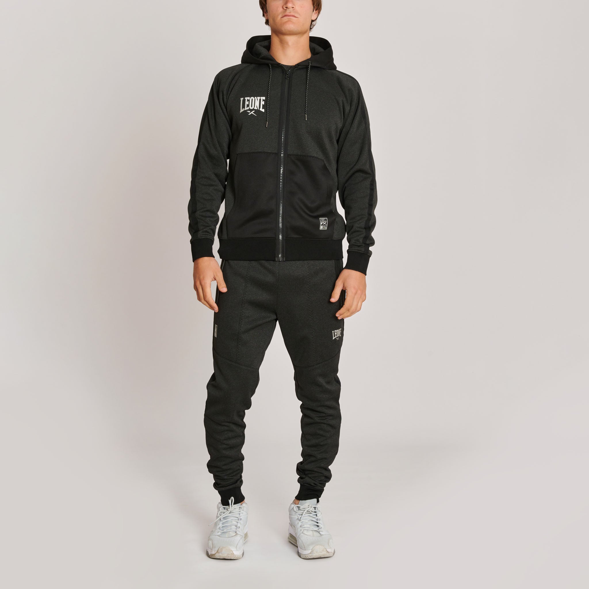 HOODED SWEATSHIRT MELANGE