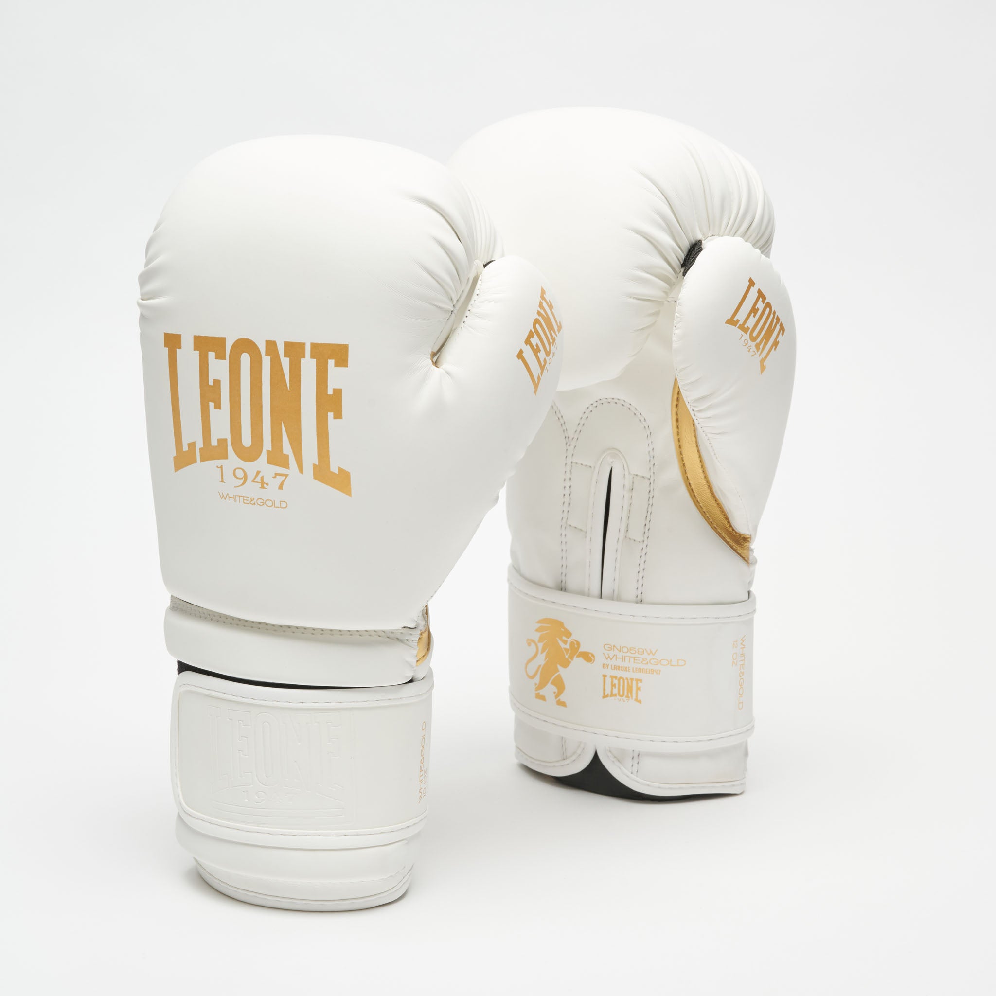 WHITE&GOLD BOXING GLOVES