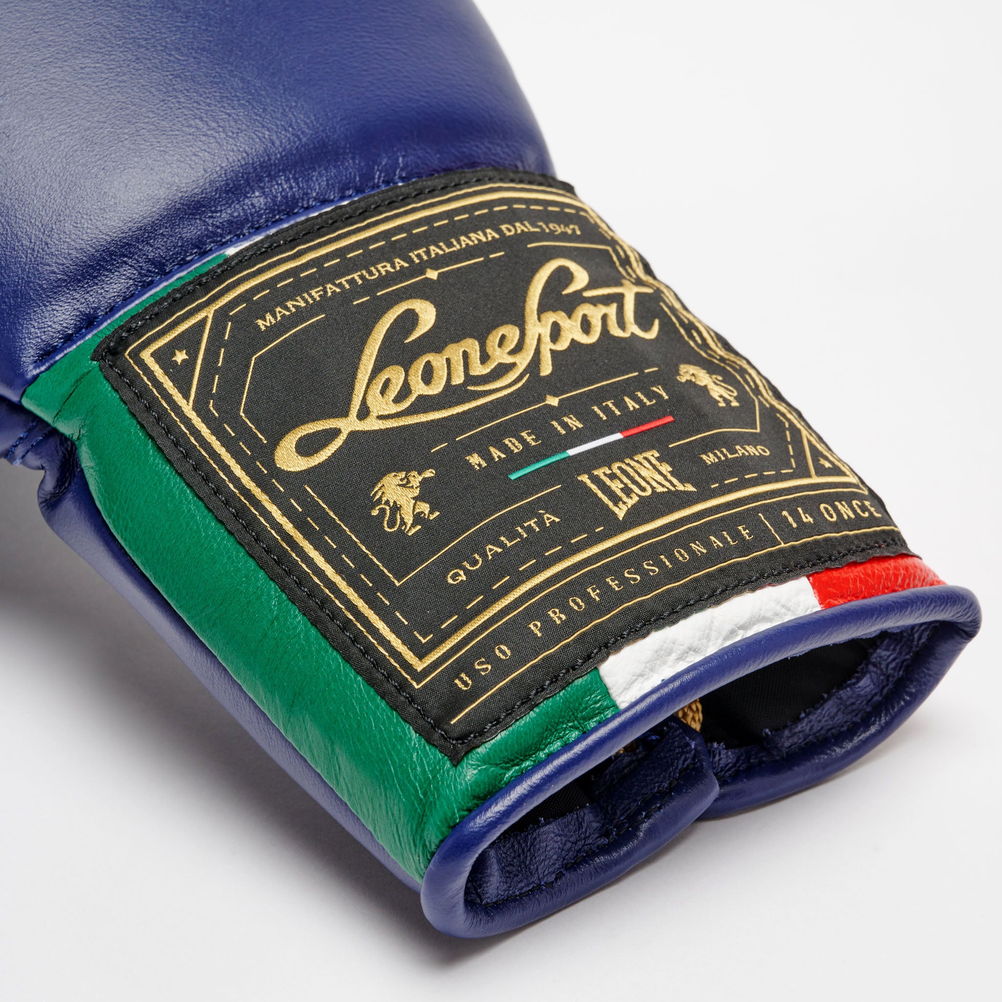 ORLANDO CLASSICO BOXING GLOVES LACES GNO03L blue | Leone 1947